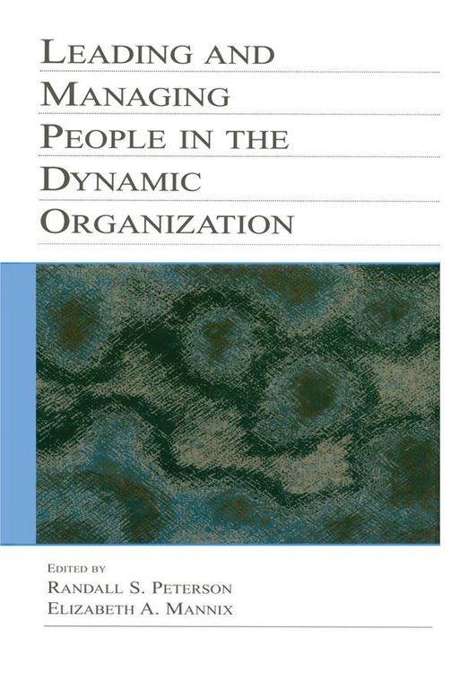 Produktbild: Leading and Managing People in the Dynamic Organization