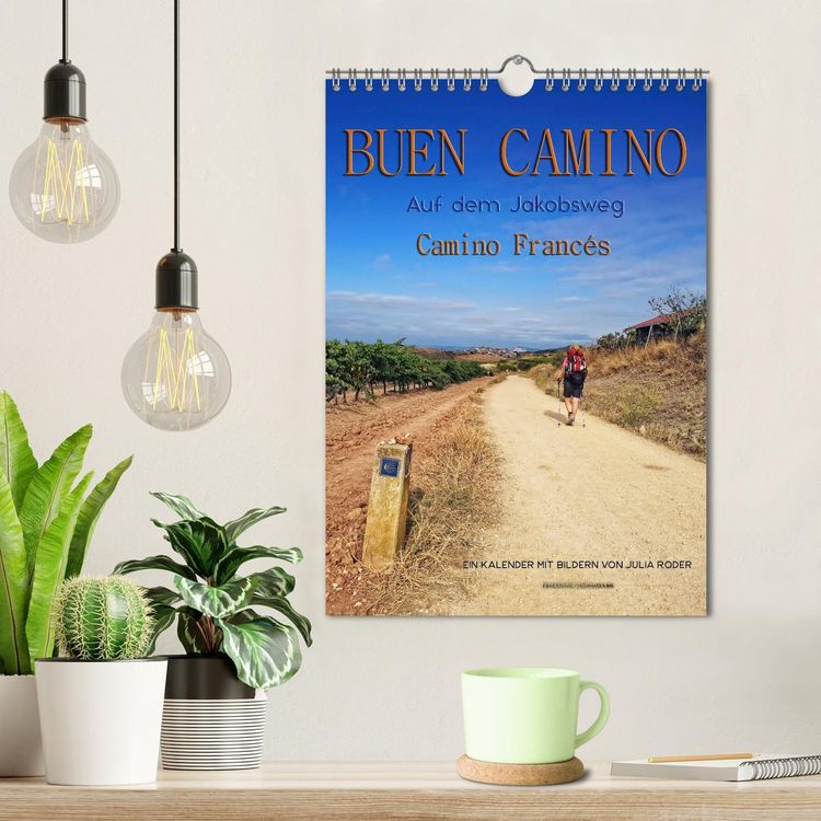 Produktbild: Buen Camino - Auf dem Jakobsweg - Camino Franc&eacute;s (Wandkalender 2026 DIN A4 hoch), CALVENDO Monatskalender