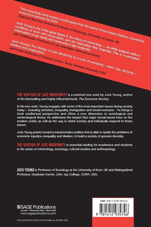 Produktbild: The Vertigo of Late Modernity