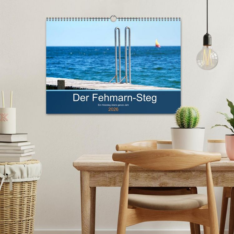 Produktbild: Der Fehmarn-Steg (Wandkalender 2026 DIN A3 quer), CALVENDO Monatskalender