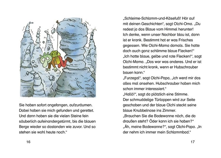 Produktbild: Die Olchis und der blaue Nachbar