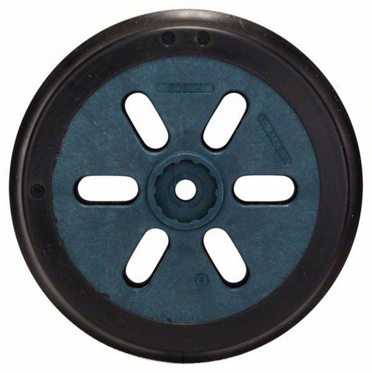 Produktbild: Bosch Accessories 2608601053 Schleifteller hart, 150 mm, f&uuml;r GEX 150 AC Professional, PEX 15 AE Durchmesser 150 mm Passend f&uuml;r (Details) Exzentersch