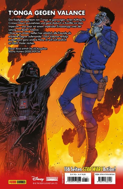 Produktbild: Star Wars Comics: Kopfgeldj&auml;ger VI - Chaos auf Bestine