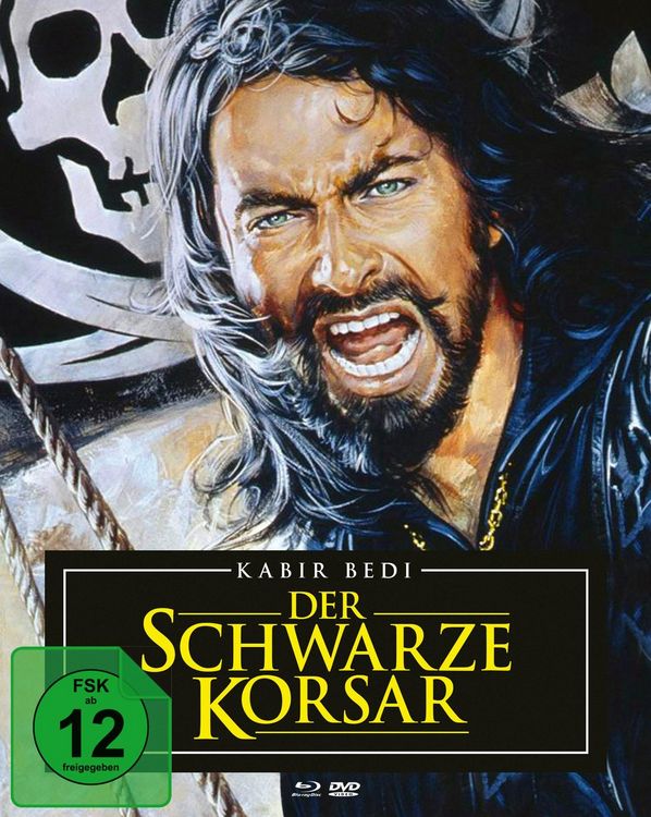 Produktbild: Der schwarze Korsar - Mediabook (+ Blu-ray) [2 DVDs]