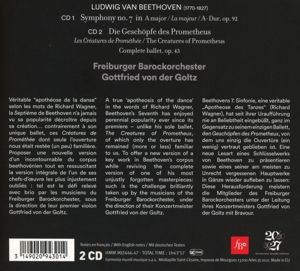 Produktbild: Beethoven: Symphony No. 7 - The Creatures of Prome