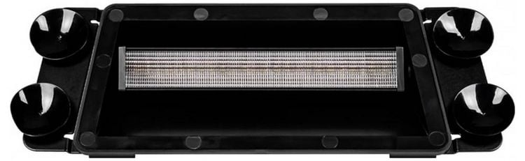Produktbild: SecoR&uuml;t Frontblitzer / Stra&szlig;enr&auml;umer LED Blitzer 12&24 Volt Strobo LW0054 Saugnapf Orange