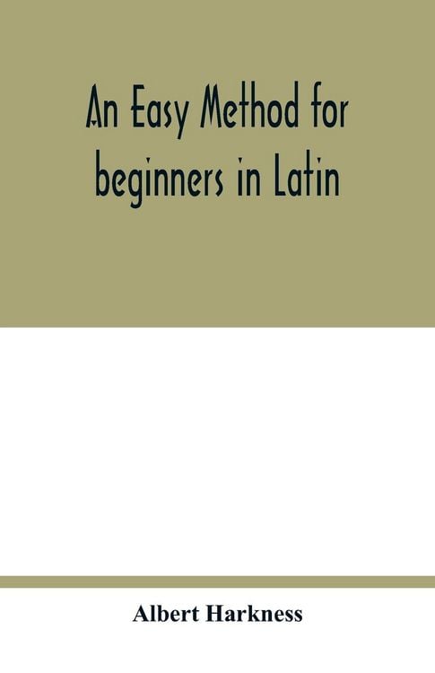 Produktbild: An easy method for beginners in Latin