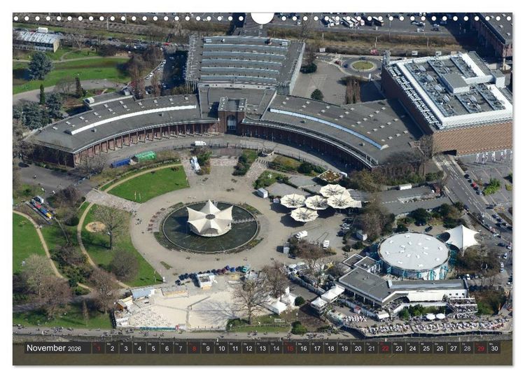 Produktbild: K&ouml;ln - Die Rheinmetropole aus der Luft (Wandkalender 2026 DIN A3 quer), CALVENDO Monatskalender