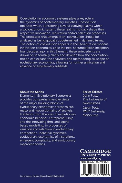 Produktbild: Coevolution in Economic Systems