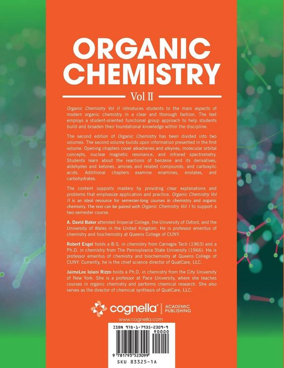 Produktbild: Organic Chemistry, Vol II