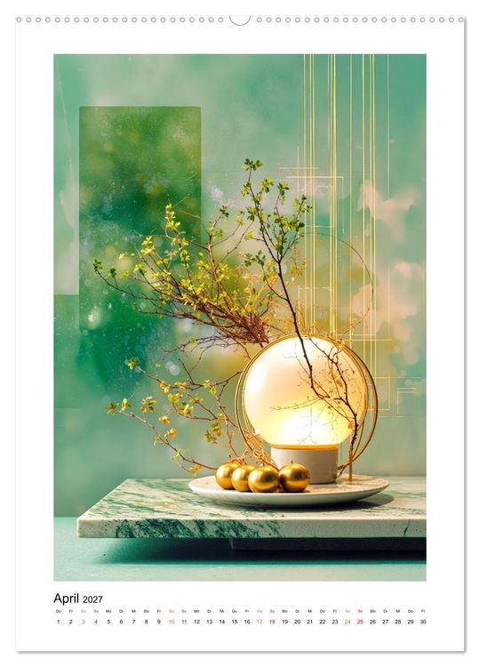 Produktbild: Modern Style - Komposition Licht (Wandkalender 2027 DIN A2 hoch), CALVENDO Monatskalender