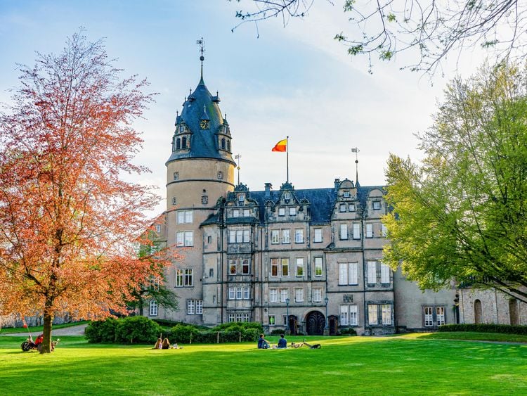 Produktbild: CALVENDO Puzzle Ein Motiv aus dem Kalender Detmold Impressionen | 1000 Teile Lege-Gr&ouml;&szlig;e 64x48cm Foto-Puzzle f&uuml;r gl&uuml;ckliche Stunden