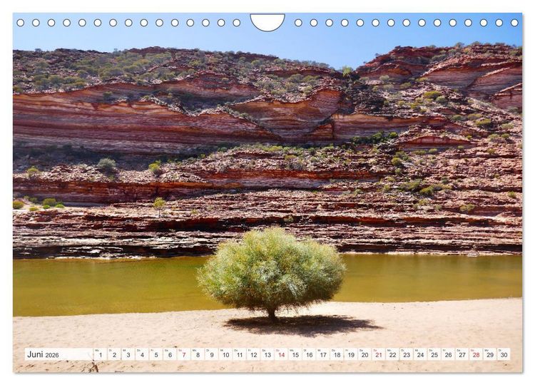 Produktbild: Unterwegs in Australiens Nationalparks (Wandkalender 2026 DIN A4 quer), CALVENDO Monatskalender