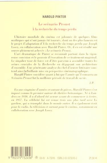 Produktbild: Le sc&eacute;nario Proust