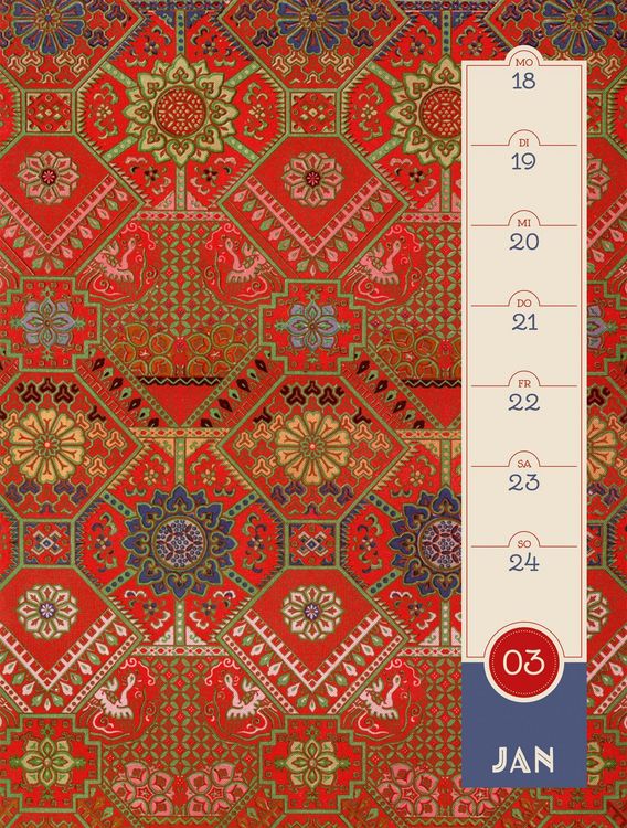 Produktbild: Patterns Wochenplaner Kalender 2027
