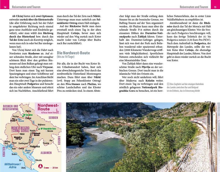 Produktbild: Reise Know-How Reisef&uuml;hrer Montenegro