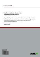 Produktbild: Das Rum&auml;nische im Kontext der Balkansprachbund-Theorie