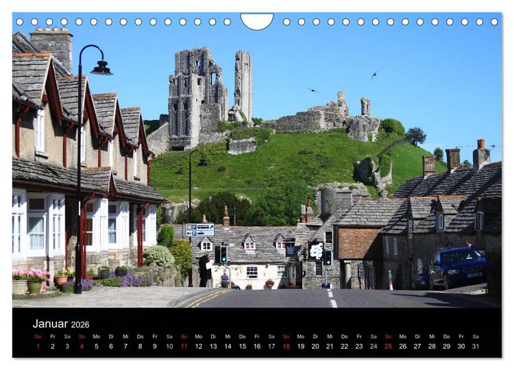 Produktbild: S&uuml;dwestengland (Wandkalender 2026 DIN A4 quer), CALVENDO Monatskalender