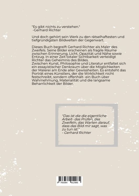 Produktbild: Gerhard Richter und der Tanz der Makrelen