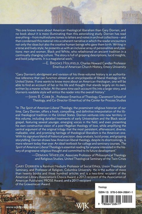 Produktbild: The Spirit of American Liberal Theology