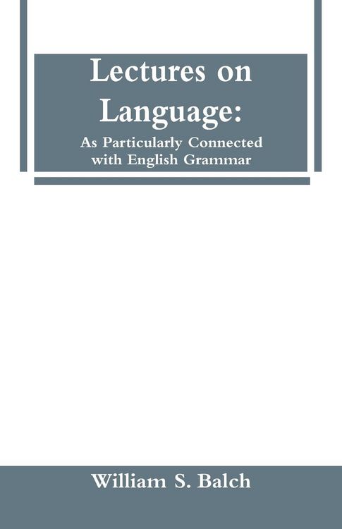 Produktbild: Lectures on Language
