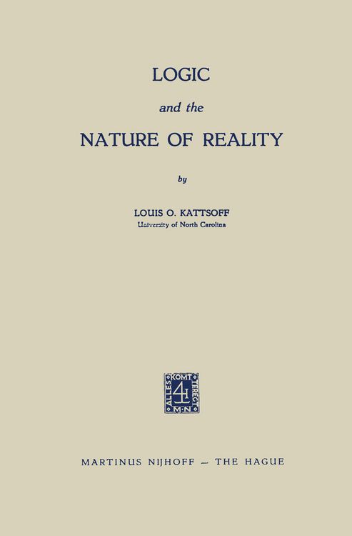 Produktbild: Logic and the Nature of Reality