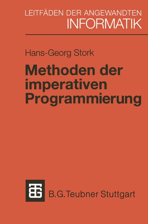 Produktbild: Methoden der imperativen Programmierung
