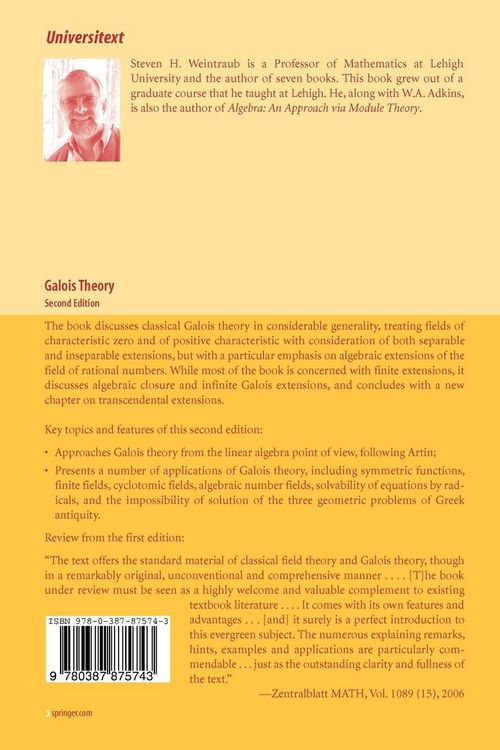 Produktbild: Galois Theory