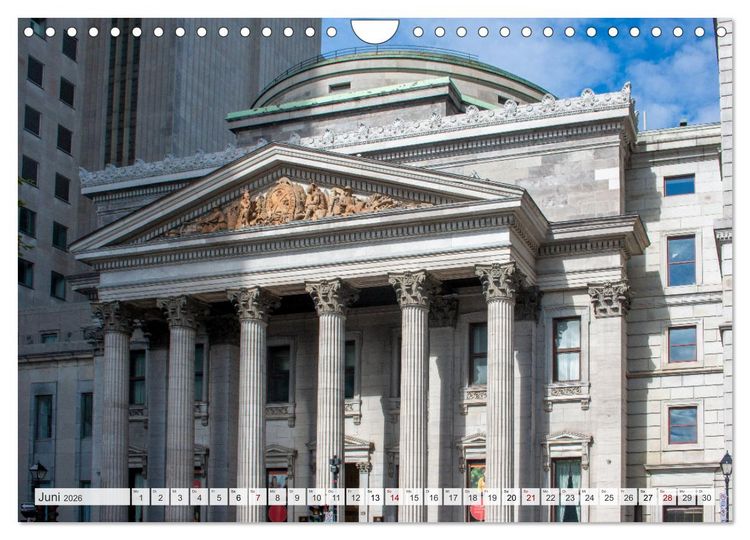 Produktbild: Montreal - klassisches Erbe in Qu&eacute;bec (Wandkalender 2026 DIN A4 quer), CALVENDO Monatskalender