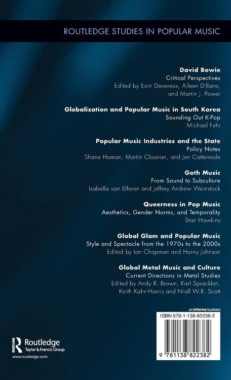 Produktbild: Global Metal Music and Culture