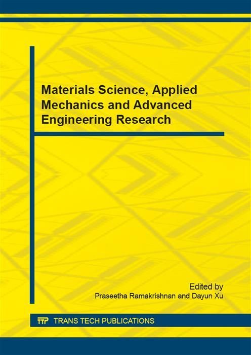 Produktbild: Materials Science, Applied Mechanics and Advanced Engineering Research