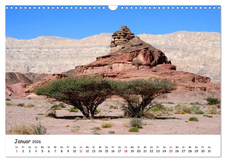 Produktbild: Traumziel Israel (Wandkalender 2026 DIN A3 quer), CALVENDO Monatskalender