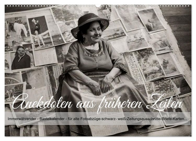 Produktbild: Anekdoten aus fr&uuml;heren Zeiten (Wandkalender 2026 DIN A2 quer), CALVENDO Monatskalender
