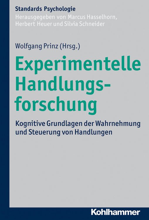 Produktbild: Experimentelle Handlungsforschung