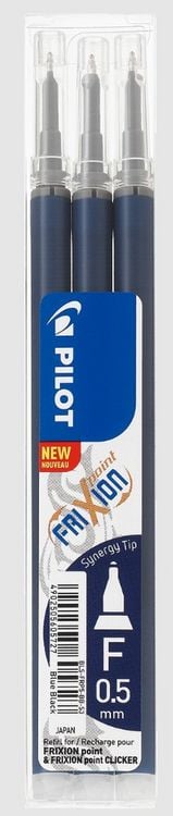 Produktbild: PILOT Mine FriXion Point blauschwarz, 3er Set