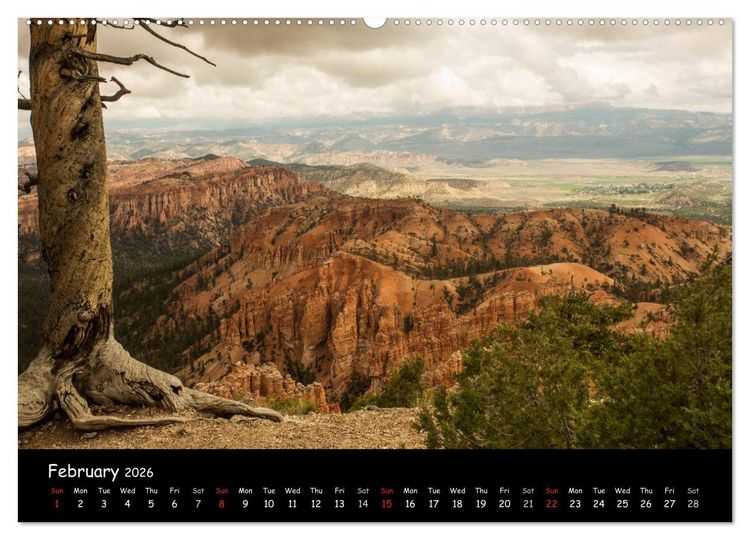 Produktbild: Beautiful Bryce Canyon (High Quality Premium Wall Calendar 2026 DIN A2 landscape),CALVENDO 12 Month Wall Calendar