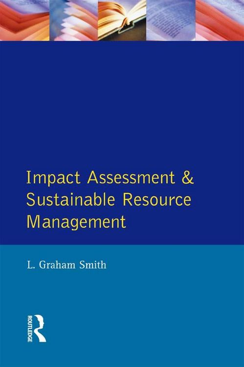Produktbild: Impact Assessment and Sustainable Resource Management