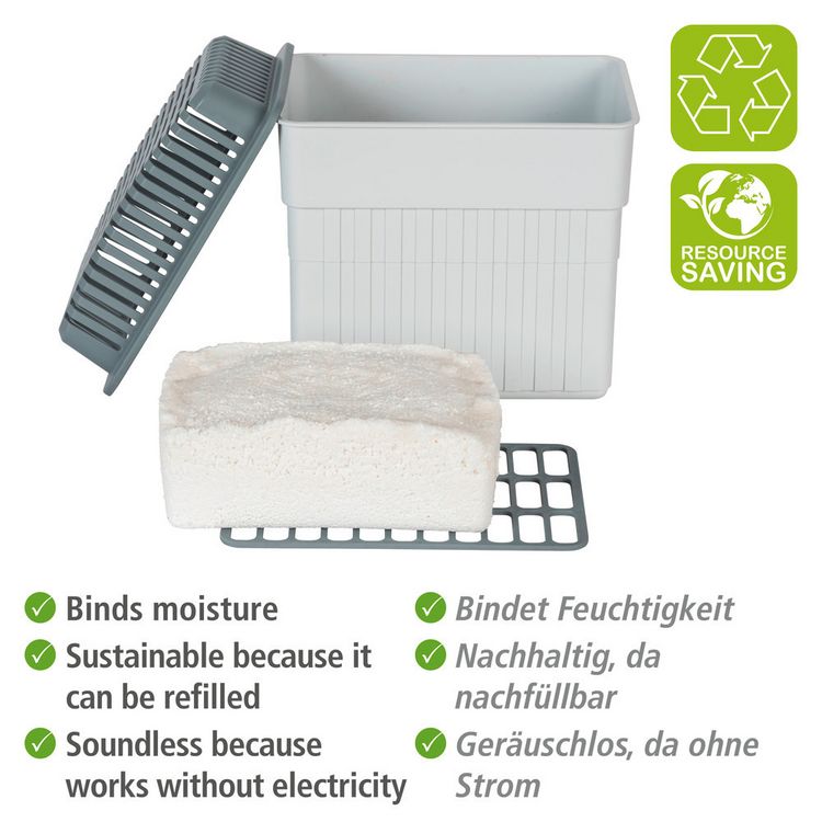 Produktbild: Feuchtigkeitskiller 2 kg Grau, Raumentfeuchter