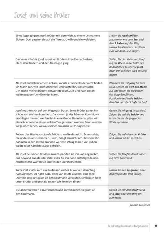 Produktbild: Fix und fertige Bodenbilder zu Bibelgeschichten