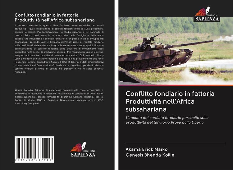 Produktbild: Conflitto fondiario in fattoria Produttivit&agrave; nell'Africa subsahariana