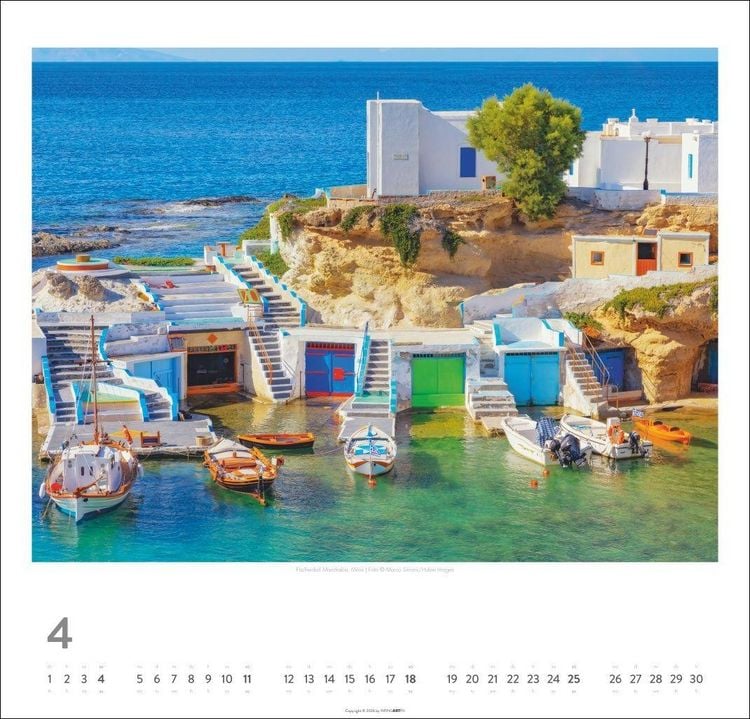 Produktbild: Griechische Inseln Kalender 2027 - Im Land der G&ouml;tter