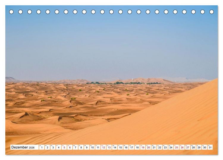 Produktbild: Wundervolles Dubai (Tischkalender 2026 DIN A5 quer), CALVENDO Monatskalender