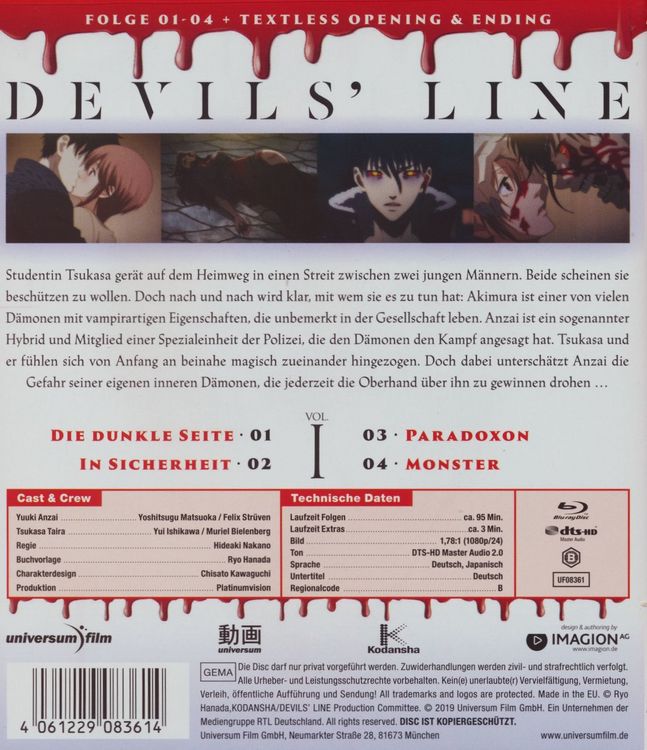 Produktbild: Devil's Line - Vol. 1