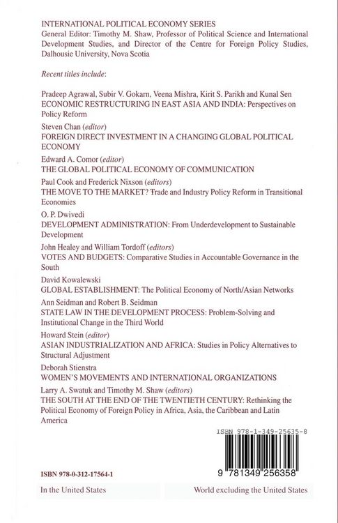 Produktbild: Globalization and the South
