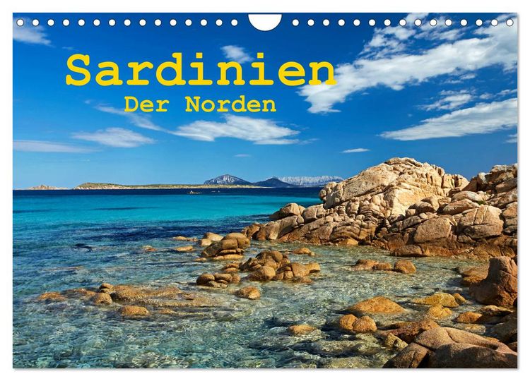 Produktbild: Sardinien - Der Norden (Wandkalender 2026 DIN A4 quer), CALVENDO Monatskalender