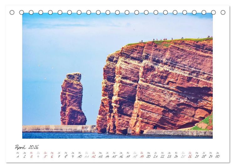 Produktbild: Nordsee - einfach Meer (Tischkalender 2026 DIN A5 quer), CALVENDO Monatskalender