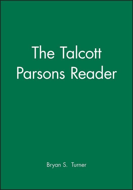 Produktbild: The Talcott Parsons Reader