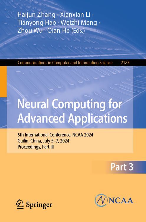 Produktbild: Neural Computing for Advanced Applications