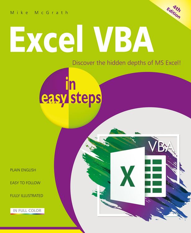 Produktbild: Excel VBA in easy steps