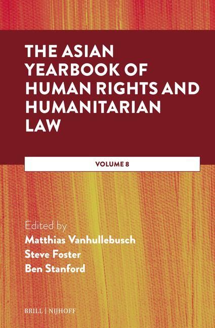Produktbild: The Asian Yearbook of Human Rights and Humanitarian Law